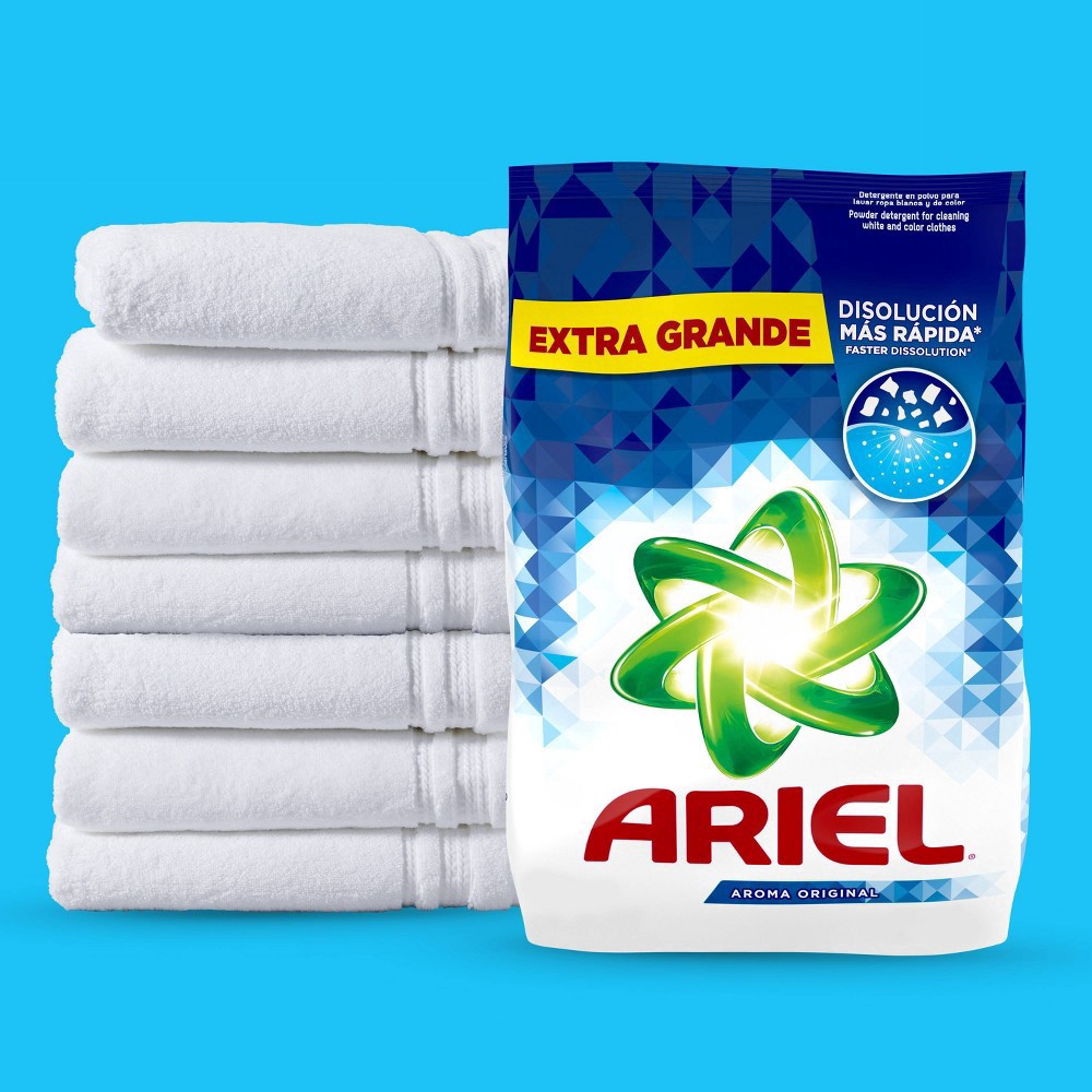 slide 6 of 9, Ariel Powder Laundry Detergent Origscent(132Loads)6Kg/13.2Lb, 211 oz