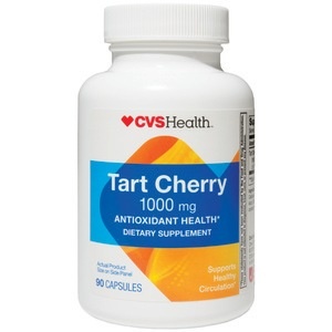 slide 1 of 1, CVS Health Tart Cherry 1000 mg, 90 ct