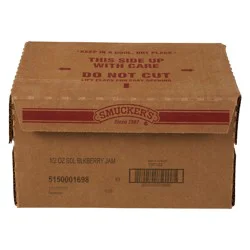 Smucker's Seedless Blackberry Jam, 1/2 oz Plastic Portion Control Cup, 200 Count Case