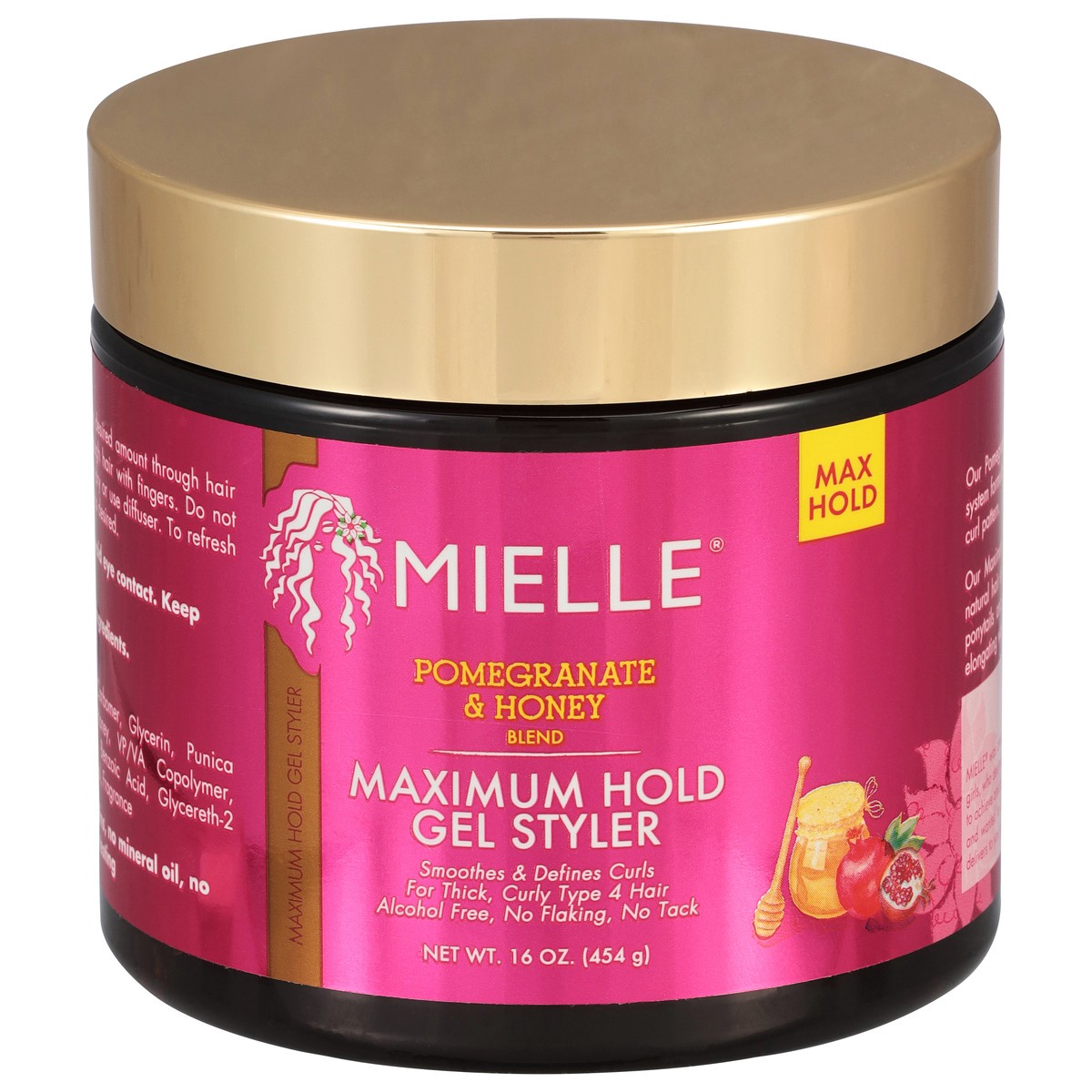 slide 1 of 7, Mielle Pomeranate & Honey Gel Styler, 16 oz