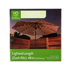 Hd Outdoors Solar Micro Led Umbrella Lights