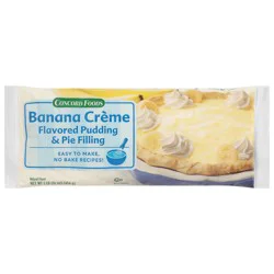 Concord Foods Banana Creme Pudding & Pie Filling 16 oz