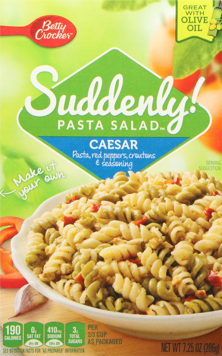 slide 2 of 13, Betty Crocker Suddenly! Caesar Pasta Salad - 7.25 oz, 7.25 oz