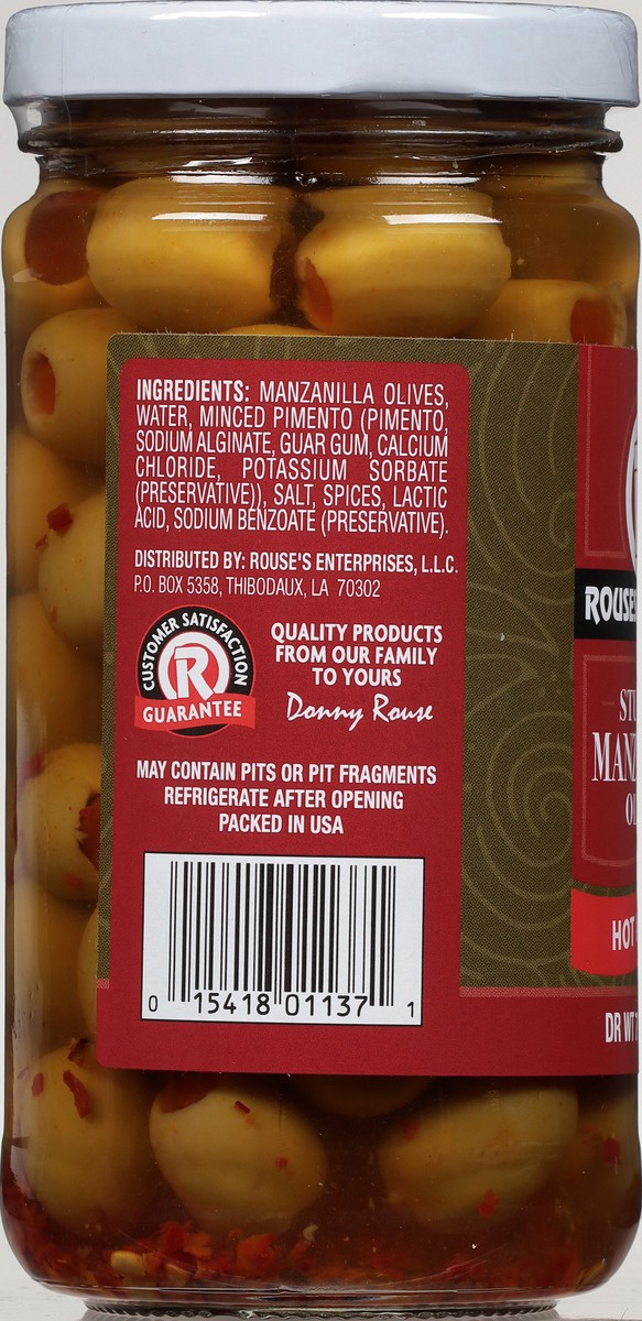 slide 10 of 11, Rouses Markets Rous Manz Olv Hot, 7 oz