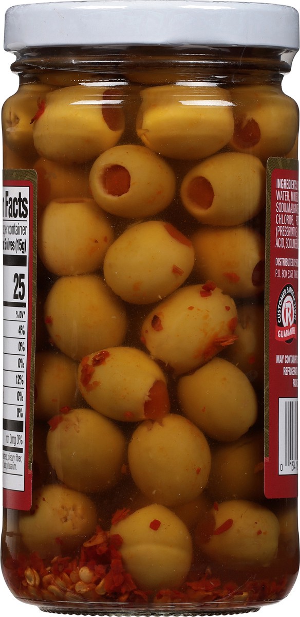 slide 2 of 11, Rouses Markets Rous Manz Olv Hot, 7 oz