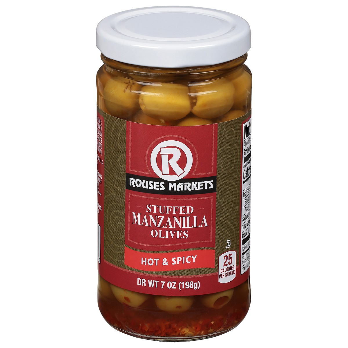 slide 6 of 11, Rouses Markets Rous Manz Olv Hot, 7 oz