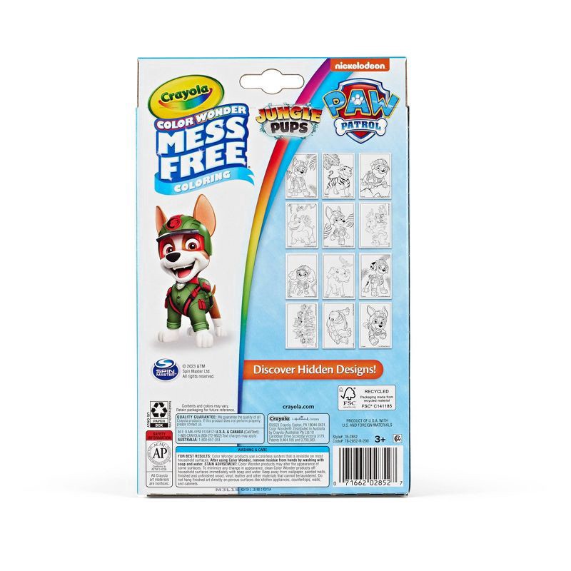 slide 2 of 5, Crayola Color Wonder Mini Box Set, Paw Patrol, 1 ct