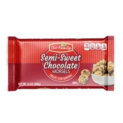 Our Family Semi-Sweet Chocolate Chips - 12 oz