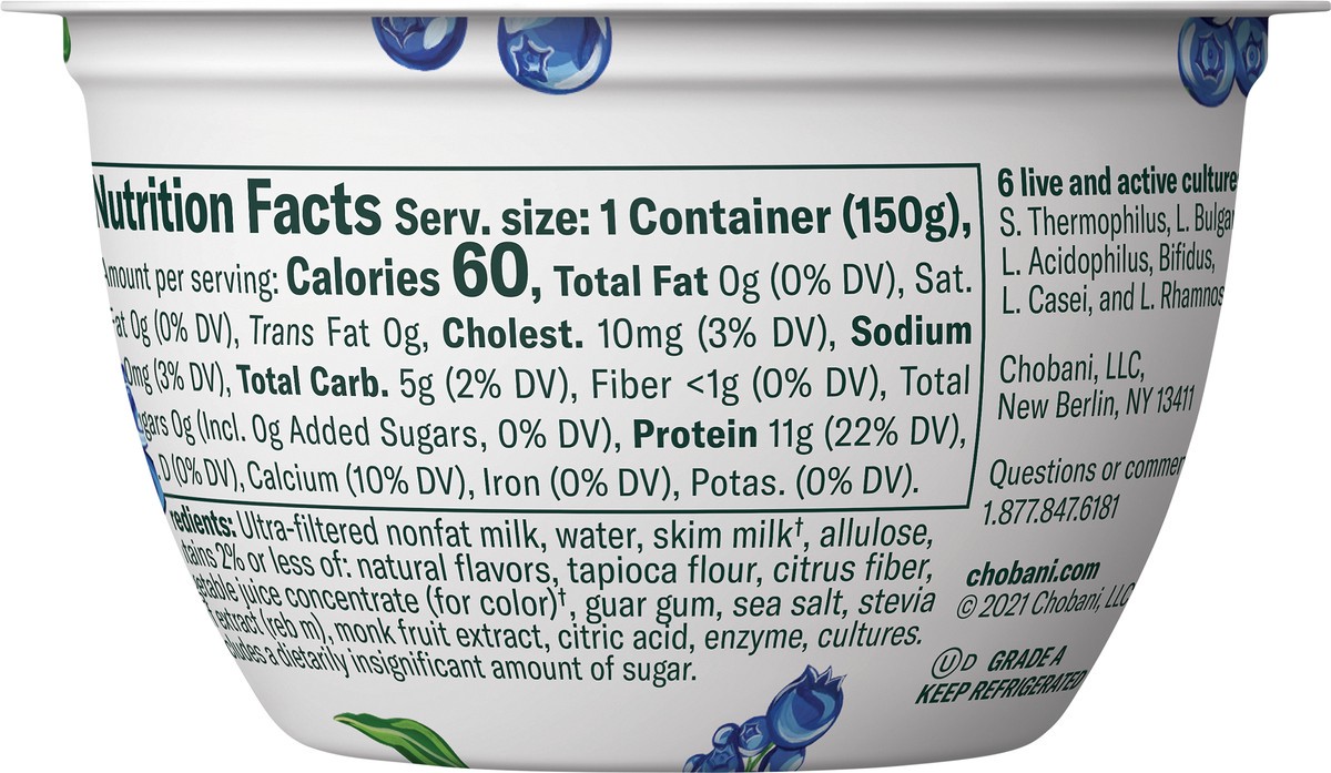 slide 4 of 9, Chobani Yogurt, 5.3 oz