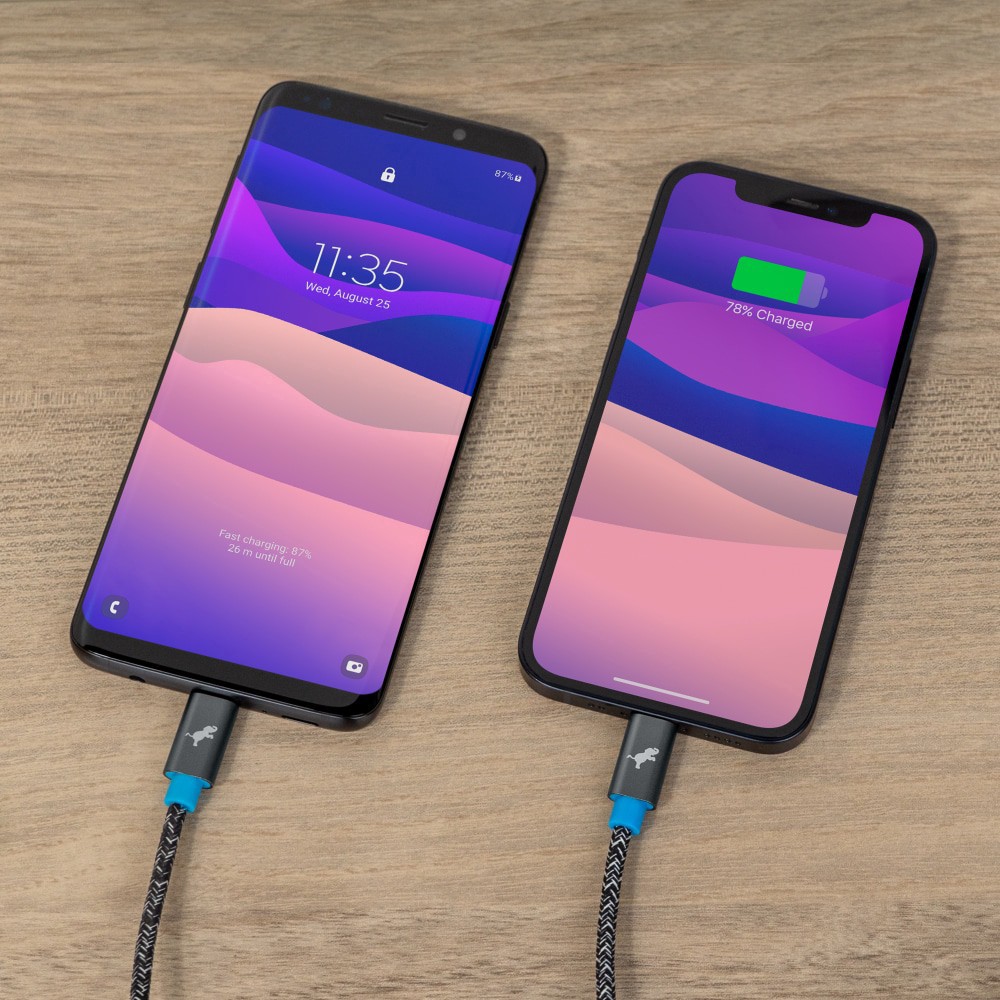 slide 3 of 4, Nimble Power Knit USB Type C Cable, 1 ct