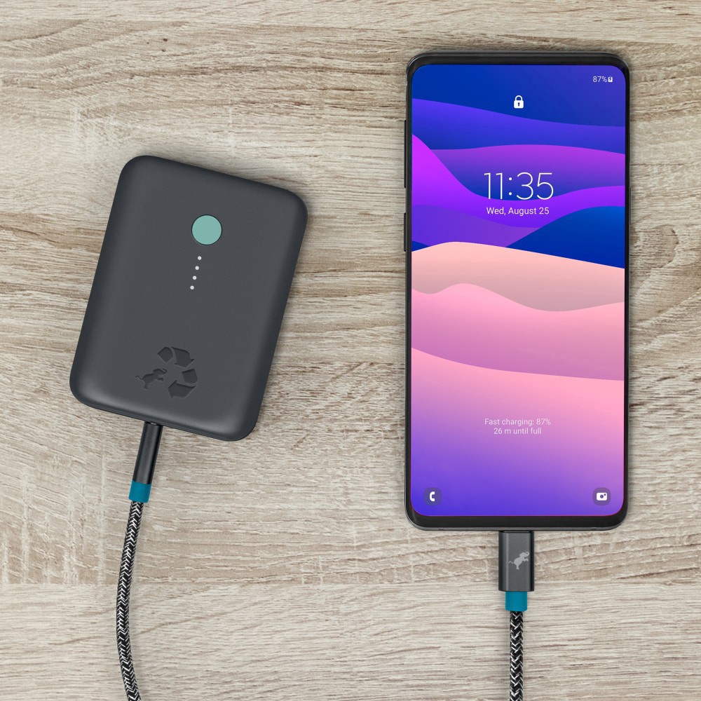 slide 4 of 4, Nimble Power Knit USB Type C Cable, 1 ct