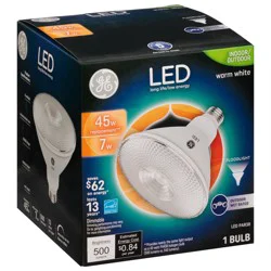 GE 7 Watts Warm White LED Light Bulb 1 ea