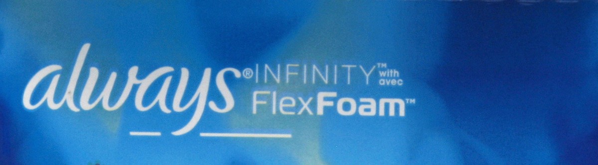 slide 5 of 9, Always Infinity Flex Foam Pads, 3 ct