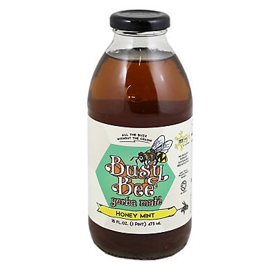 slide 1 of 1, Busy Bee Honey Mint Tea - 16 oz, 16 oz