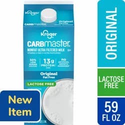 Kroger® CARBMaster® Original Lactose Free Skim Milk