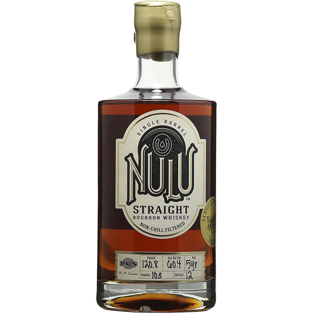 slide 1 of 1, Nulu Bourbon Nulu Single Barrel Bourbon Brlsel, 750 ml