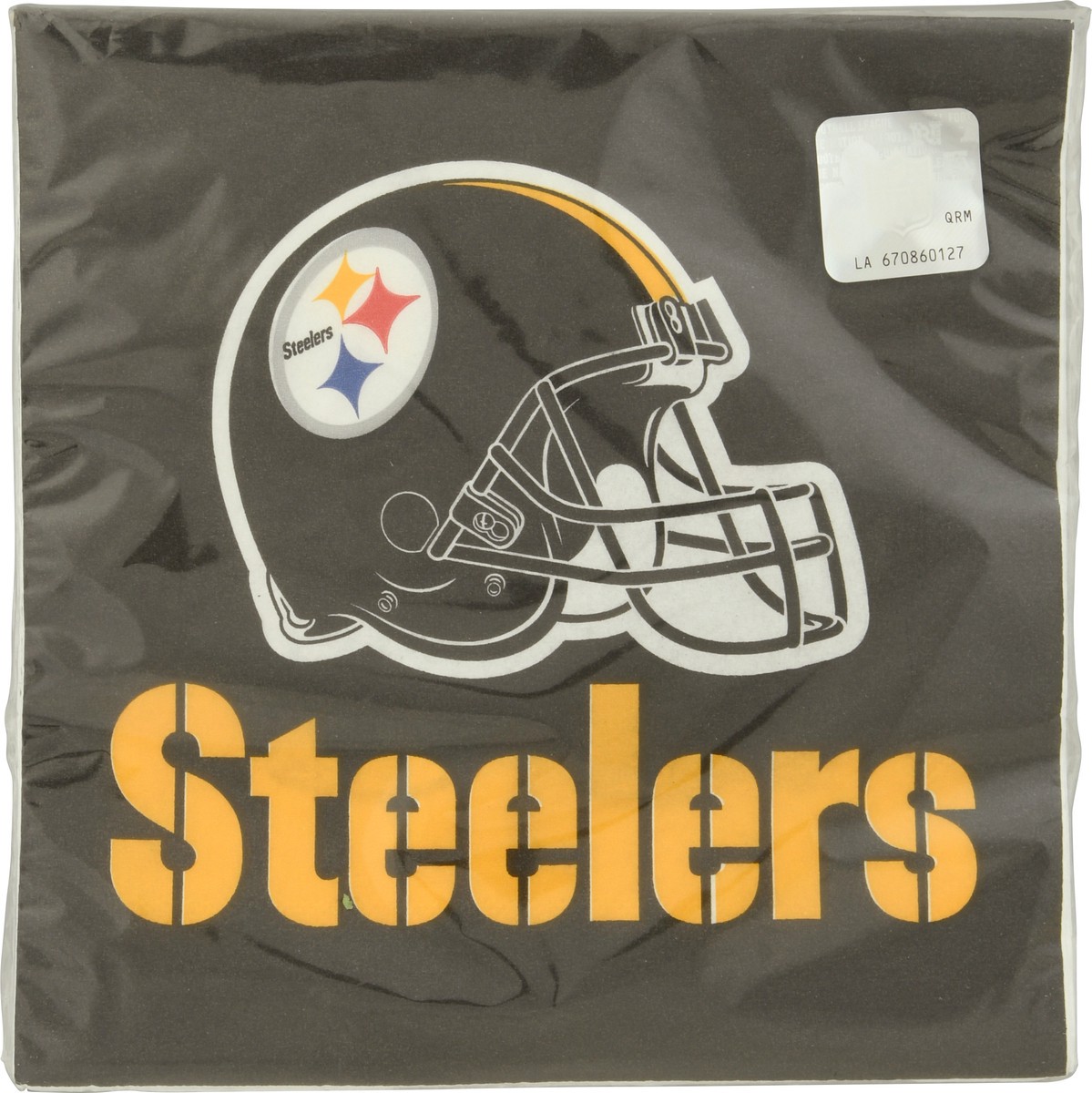 slide 3 of 11, NFL 2 Ply Pittsburgh Steelers Napkins 16 ea, 16 ct