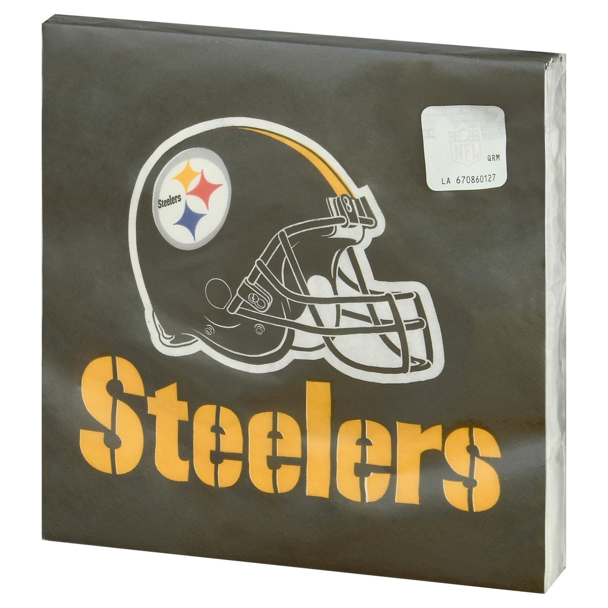 slide 4 of 11, NFL 2 Ply Pittsburgh Steelers Napkins 16 ea, 16 ct