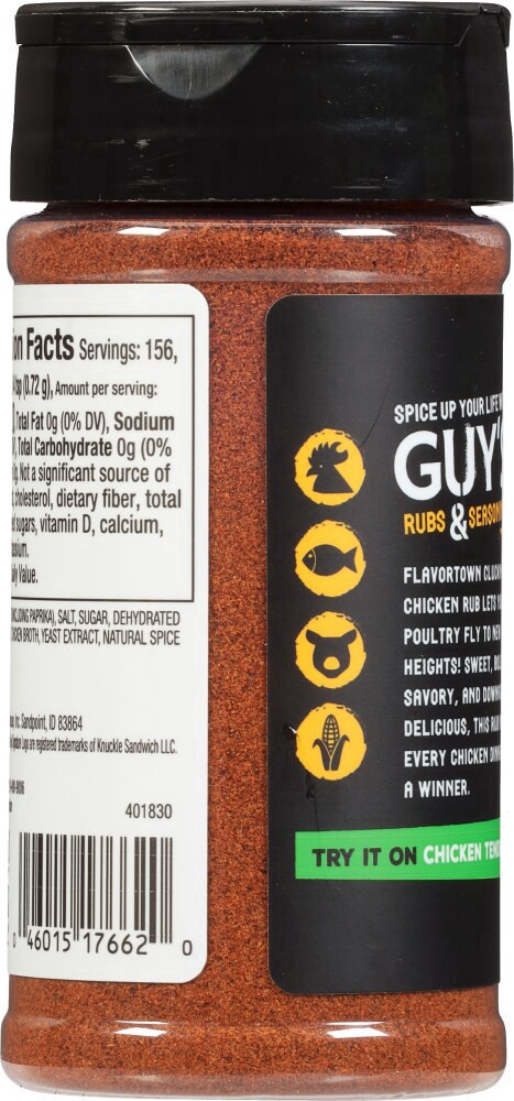 slide 4 of 6, Flavortown Cluckin' Chicken Rub 4 oz, 4 oz
