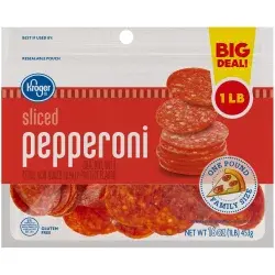 Kroger Sliced Pepperoni