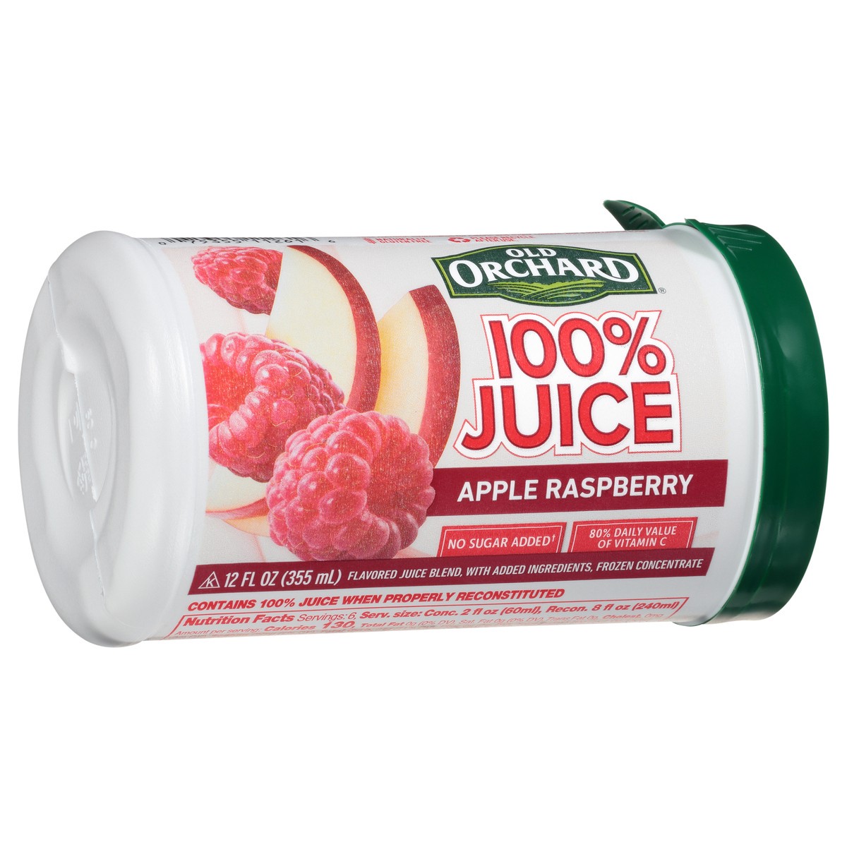 slide 4 of 9, Old Orchard Apple Raspberry 100% Juice Frozen Concentrate 12 fl. oz. Canister, 12 fl oz