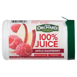 Old Orchard Apple Raspberry 100% Juice Frozen Concentrate 12 fl oz Canister
