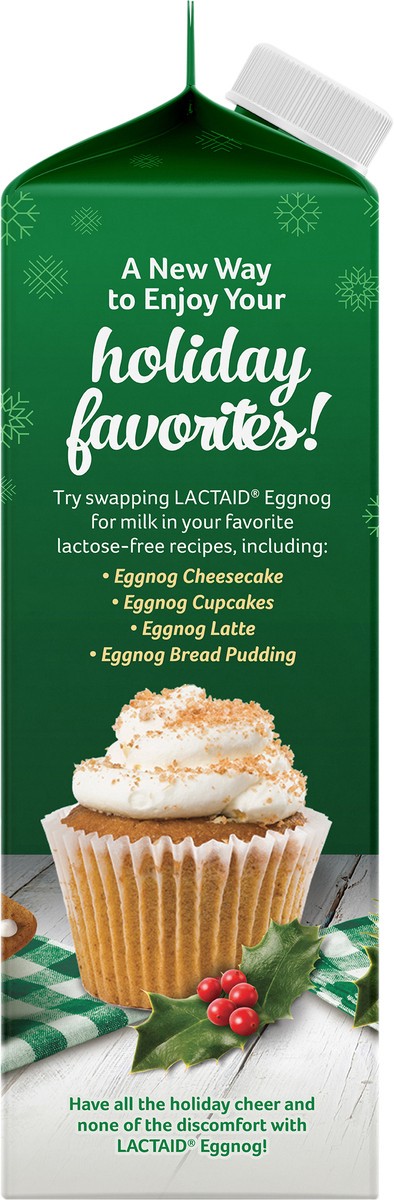 slide 4 of 9, Lactaid Eggnog, 32 oz, 32 oz