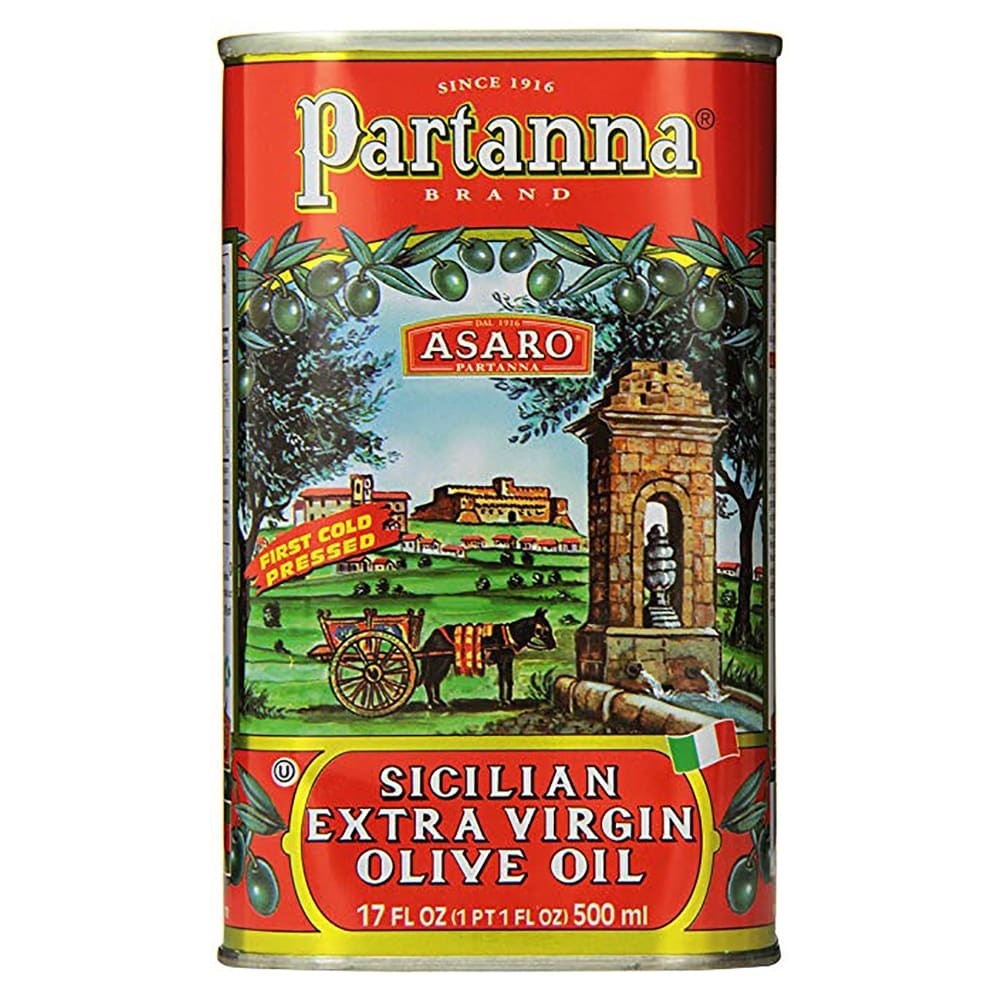 slide 1 of 7, Partanna Extra Virgin Olive Oil 17 oz, 17 oz