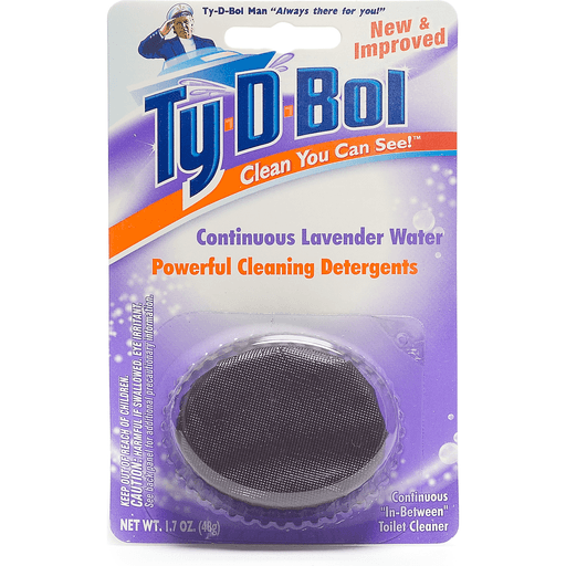 slide 1 of 1, Ty-D-Bol Lavender Toilet Tablet, 1.7 oz