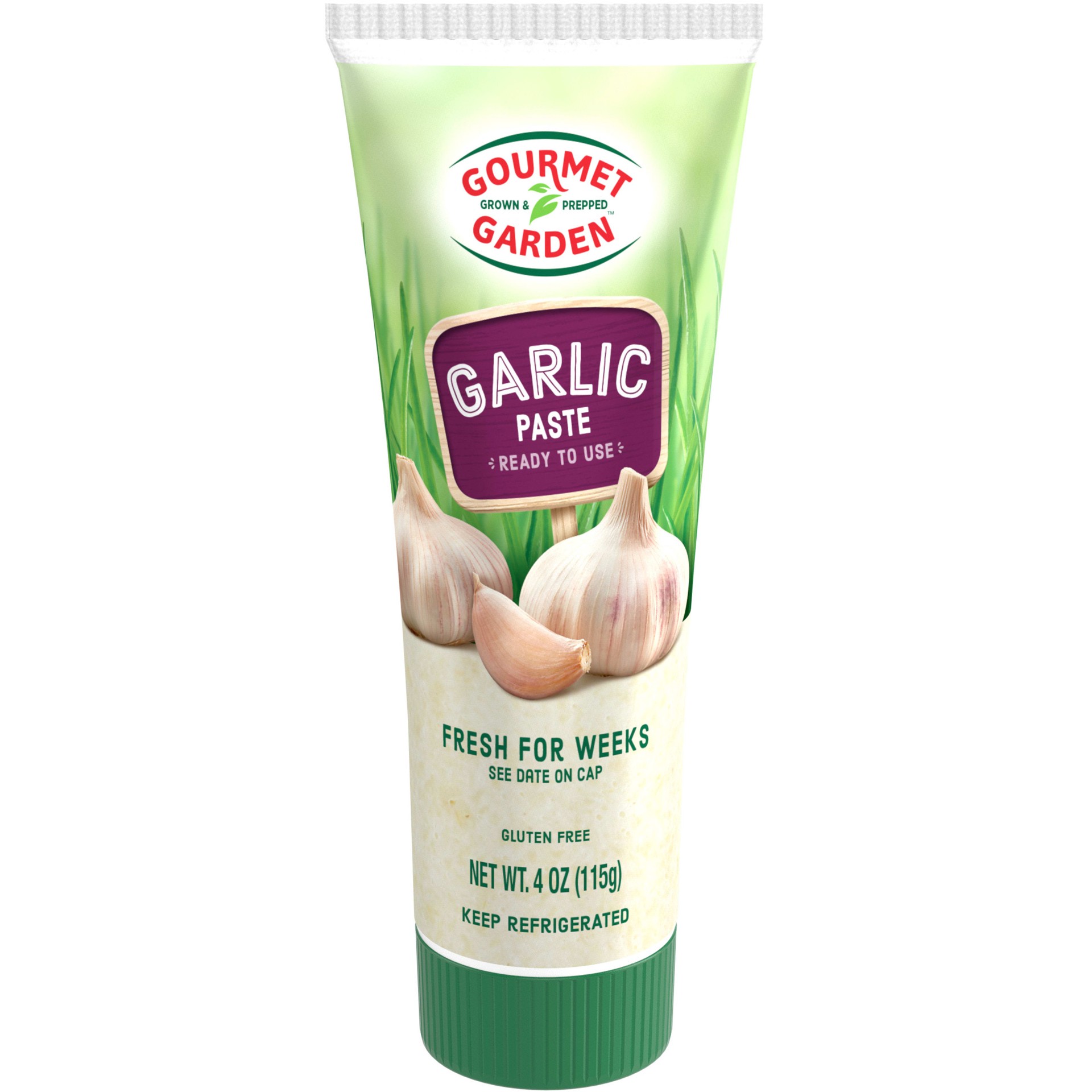 slide 1 of 7, Gourmet Garden Garlic Stir-In Paste, 4 oz, 4 oz