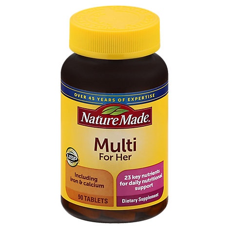 slide 1 of 1, Nature Made Essential Women Multi Vitamins, 90 ct