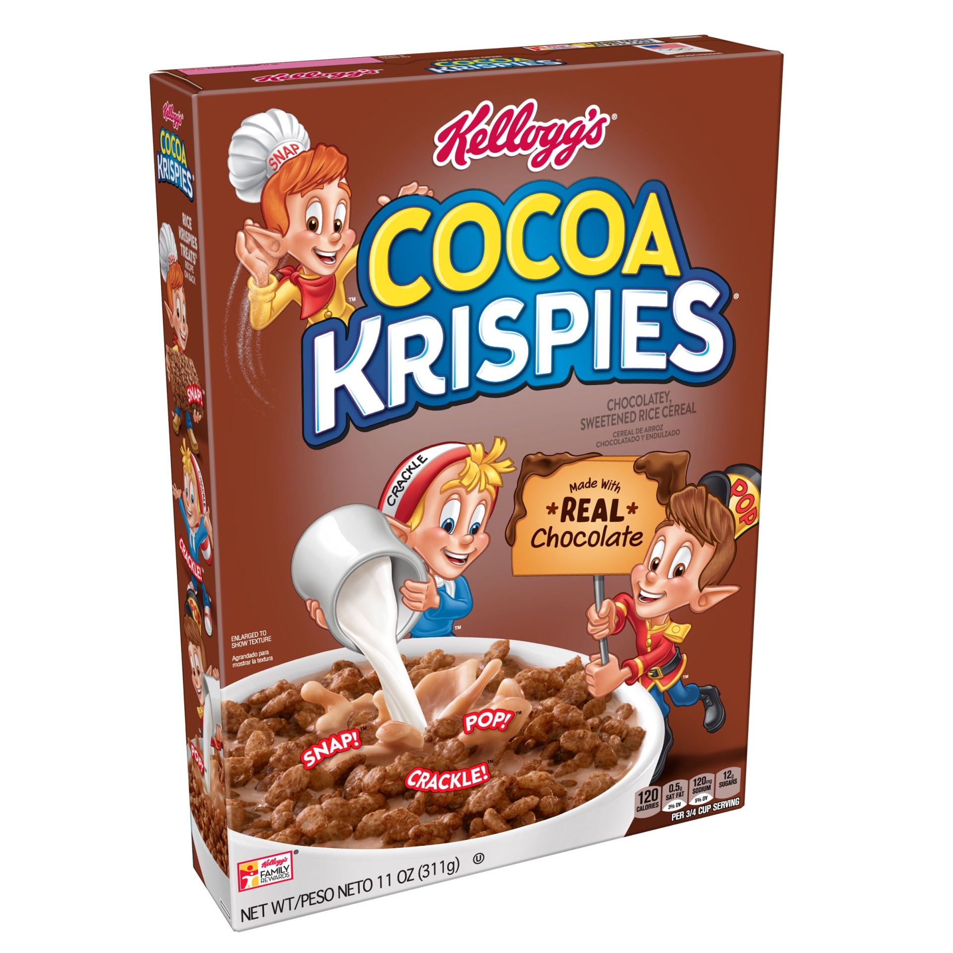 slide 1 of 7, Kellogg's Cocoa Krispies Cereal, 11 oz