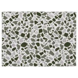 Room & Retreat Terrazzo Placemat Green Tonal, 13 in x 18 in