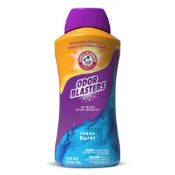 ARM & HAMMER Odor Blasters In-Wash Scent Booster, Laundry Scent Booster Fresh Burst Scent, 45 Oz (Pack of 1)