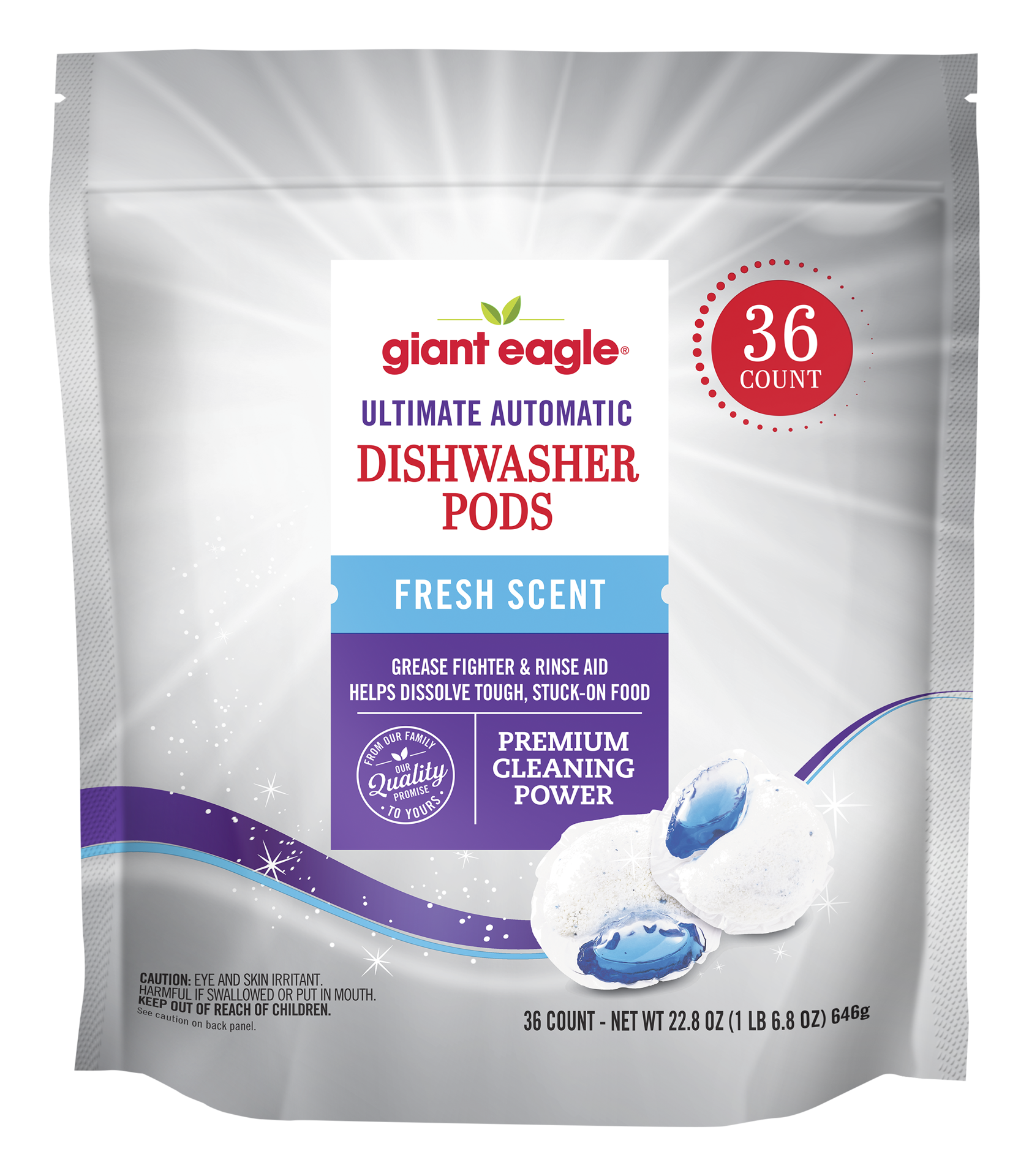 slide 1 of 1, Ge Ultimate Auto Dish, 36 ct