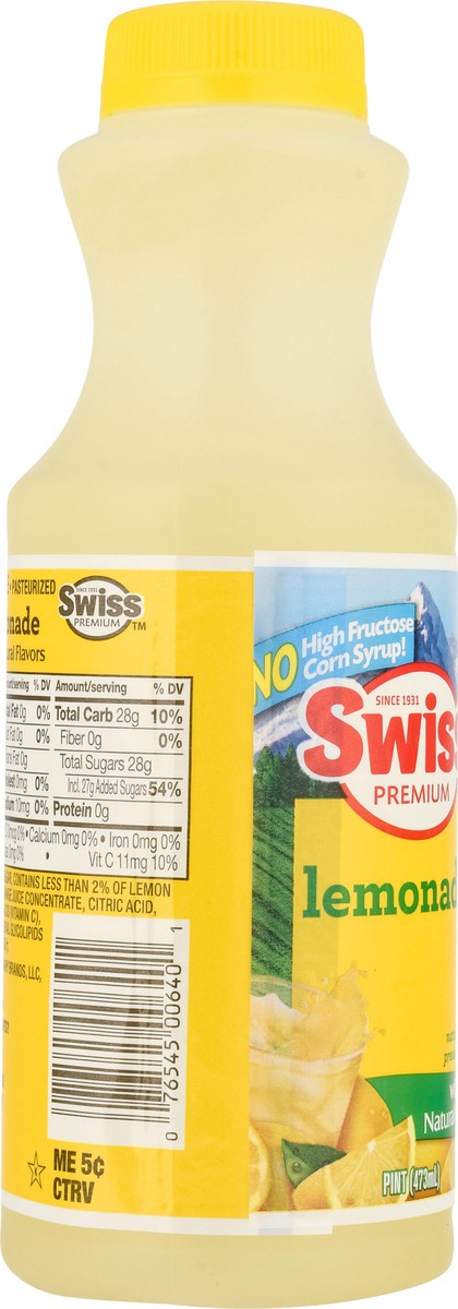 slide 3 of 13, Swiss Premium Lemonade - 1 pint, 1 pint