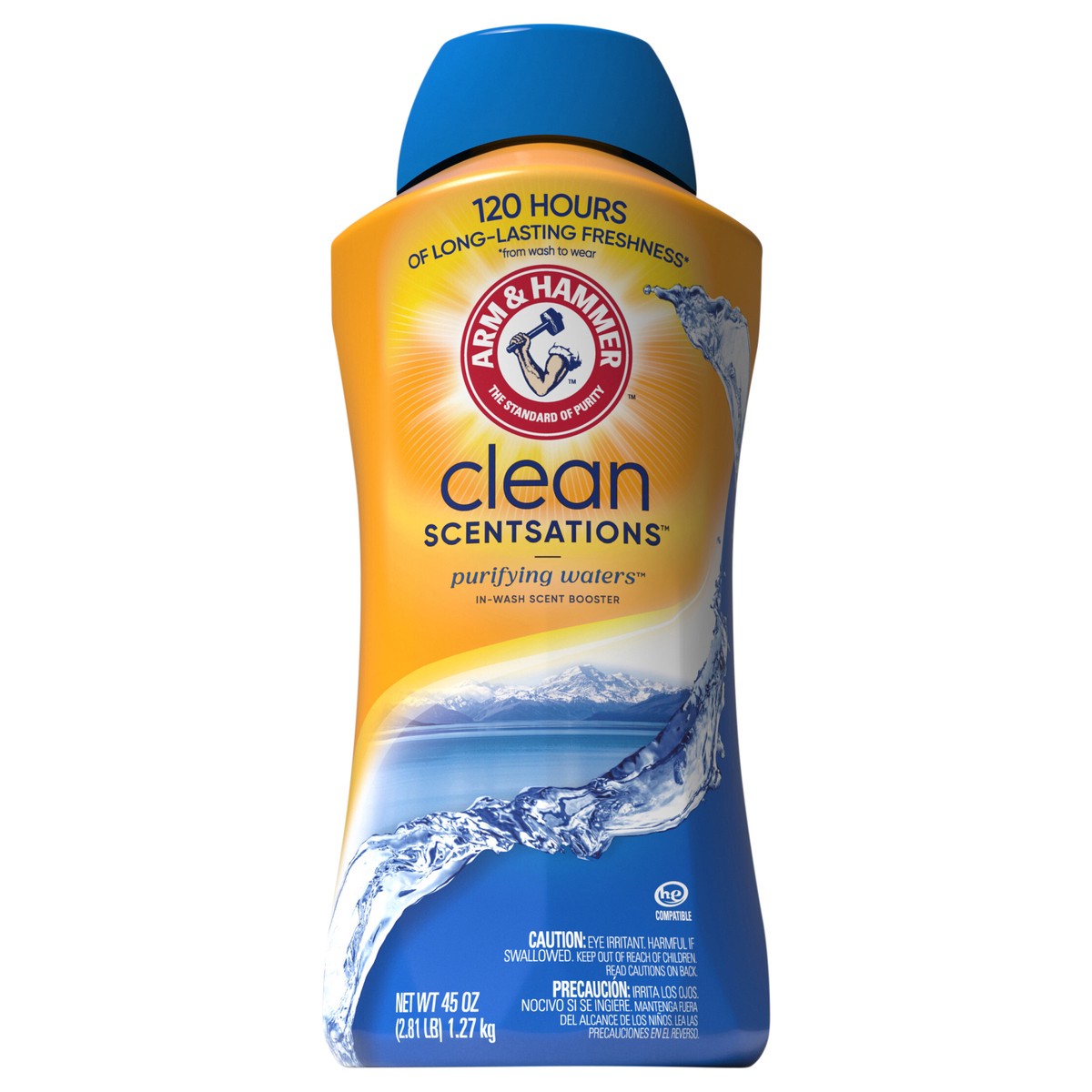slide 1 of 12, Arm & Hammer Clean Scentsation In-Wash Scent Booster Beads - Purifying Waters, 45 oz