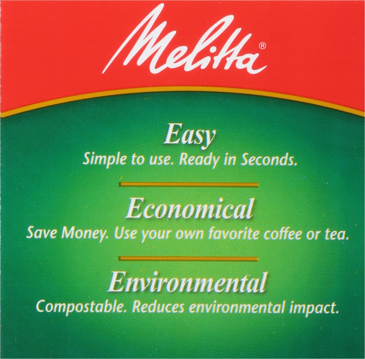 slide 5 of 9, Melitta Java Jig Single Serve Coffee Filters, 60 ct