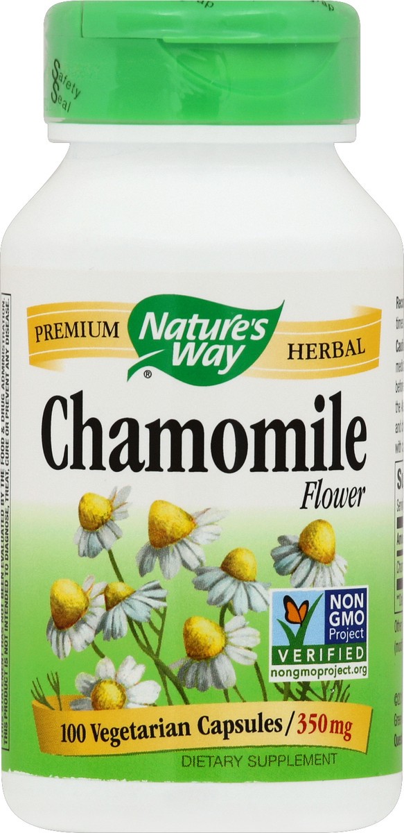 slide 1 of 1, Nature's Way Chamomile Flower Dietary Supplement - 100 ct, 100 ct