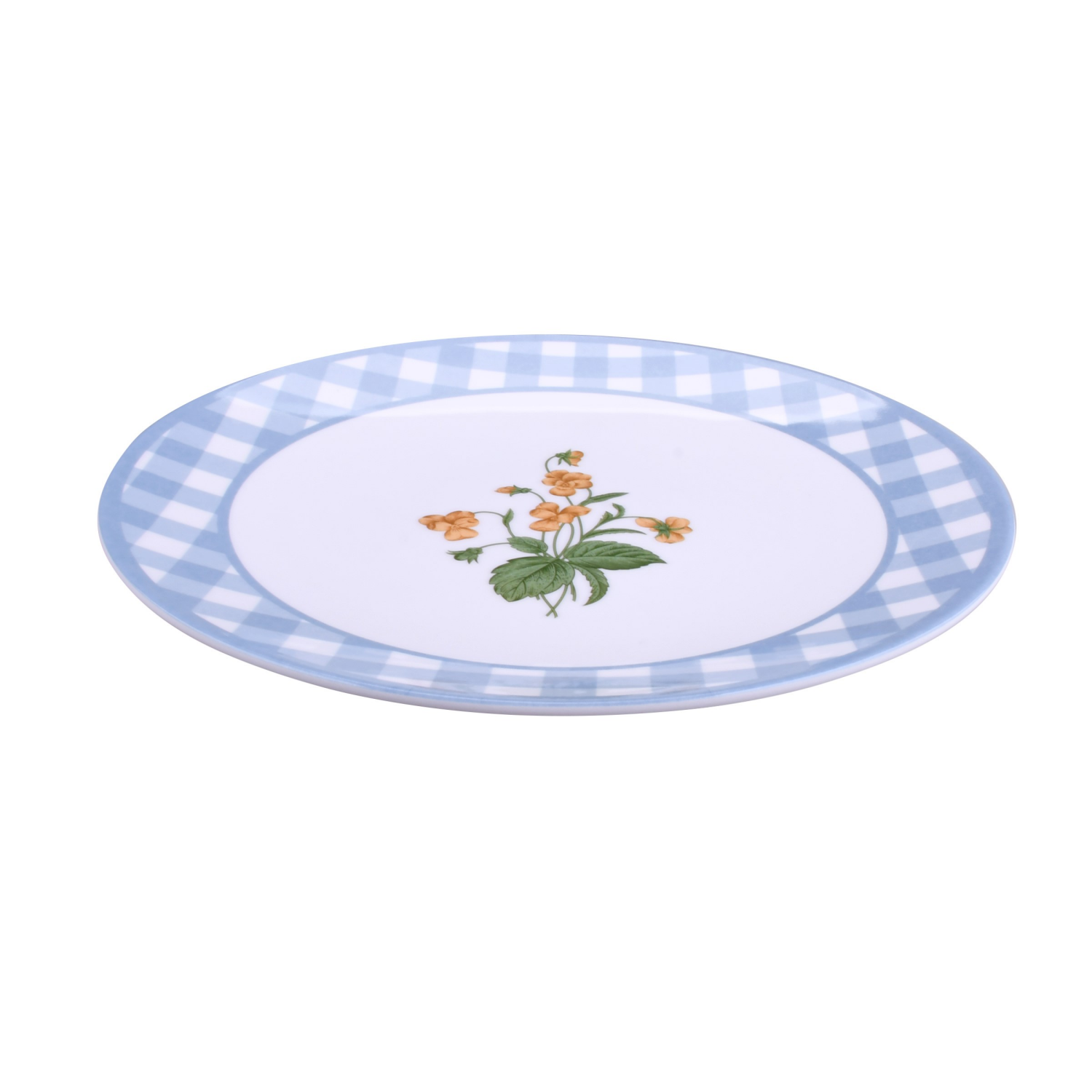 slide 1 of 3, Meijer Corporate Seasonal Meijer Melamine Salad Plate, 8.5 in, Blue, 8.5 in