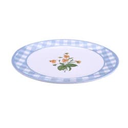 Meijer Corporate Seasonal Meijer Melamine Salad Plate, 8.5 in, Blue