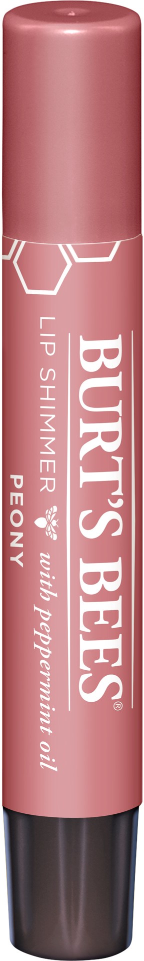 slide 1 of 5, Burt's Bees Burts Bes Lip Shimmer Peony, 0.09 oz