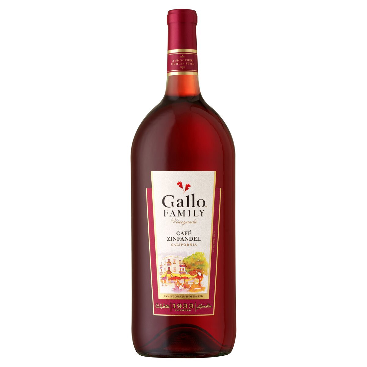 slide 1 of 12, Gallo Family Vineyards Red Wine, 1.50 liter