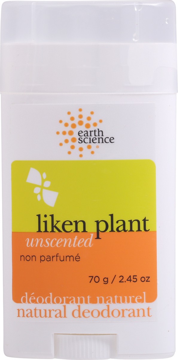 slide 4 of 13, Earth Science Liken Plant Natural Unscented Deodorant 2.45 oz, 2.45 oz