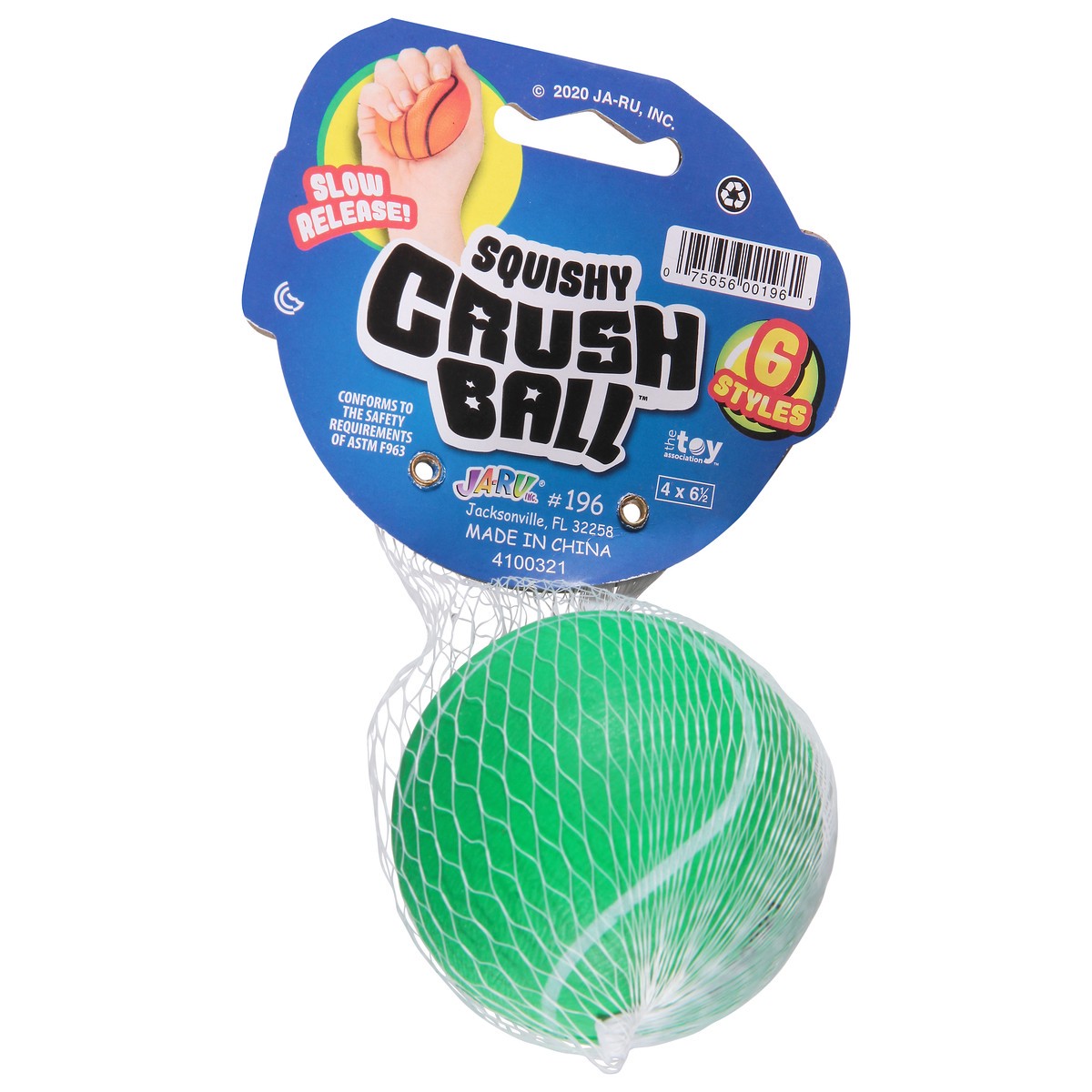 slide 5 of 12, Ja-Ru Squishy Crush Ball Toy 1 ea, 1 ct