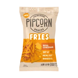 Pipcorn Cheddar Fries 5 oz