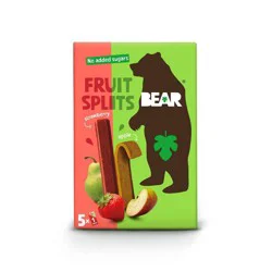 BEAR Strawberry Apple Fruit Splits - 3.5 oz
