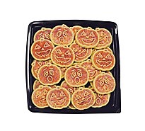 slide 1 of 1, Lofthouse Halloween Pumpkin Platter, 16.6 oz