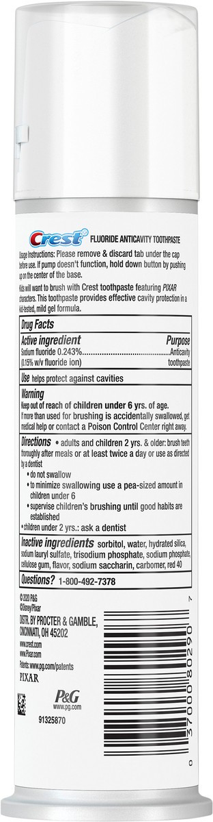 slide 3 of 6, Crest Pixar Fluoride Anticavity Strawberry Toothpaste 4.2 oz, 4.2 oz