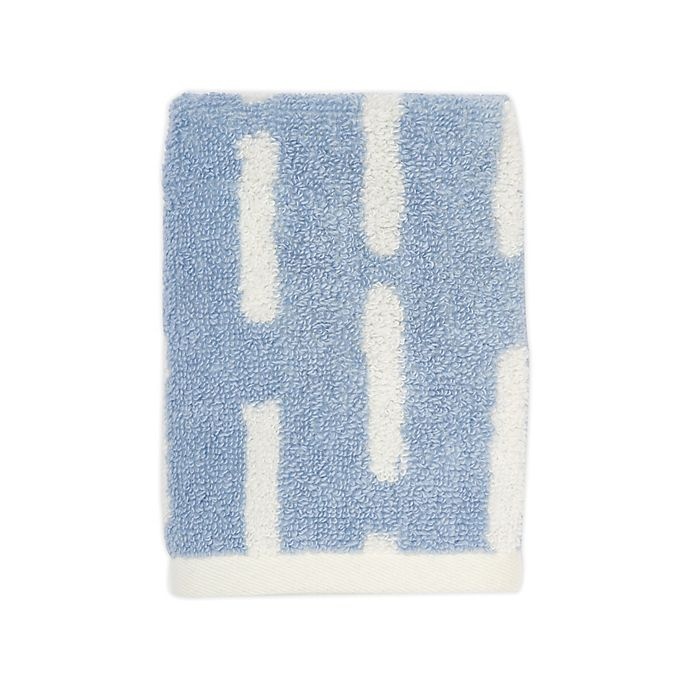 slide 1 of 3, Marmalade Kids Towel Blue Stripes Wash, 1 ct